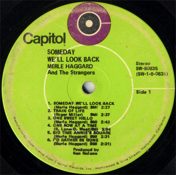 Someday We'll Look Back - secondary