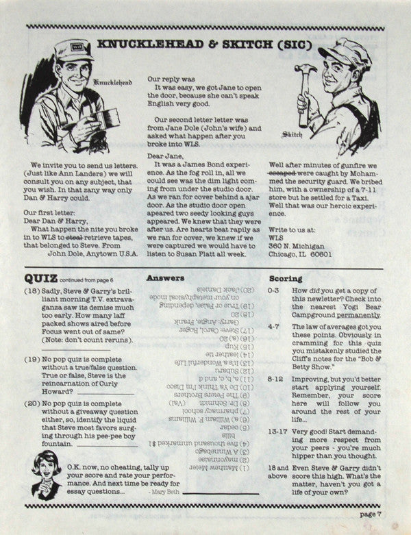 Steve Dahl - Pet Fishsticks