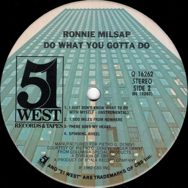 Ronnie Milsap - Do What You Gotta Do