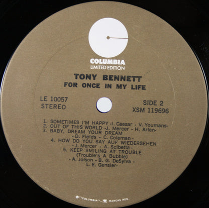 Tony Bennett - For Once In My Life