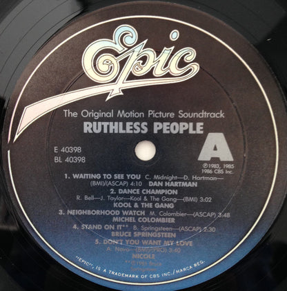 Ruthless People (The Original Motion Picture Soundtrack) - secondary