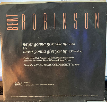 Never Gonna Give You Up - secondary