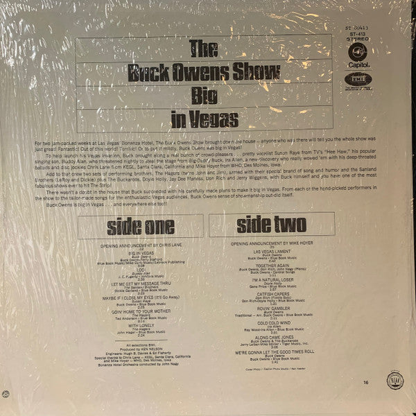 The Buck Owens Show Big In Vegas - secondary
