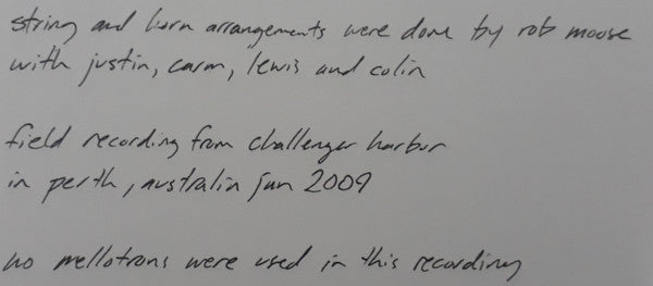 Bon Iver, Bon Iver - secondary