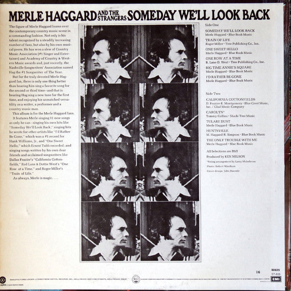 Someday We'll Look Back - secondary