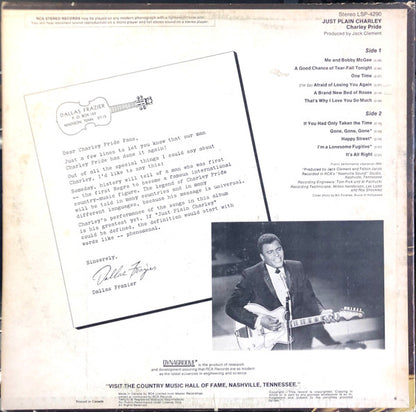 Charley Pride - Just Plain Charley