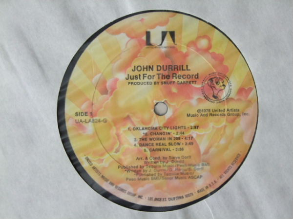 John Durrill - Just For The Record