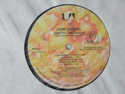 John Durrill - Just For The Record