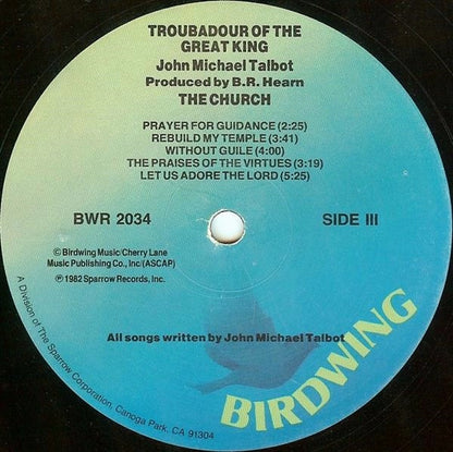 Troubadour Of The Great King - secondary