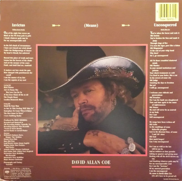 Invictus (Means) Unconquered - secondary