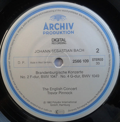 Johann Sebastian Bach, The English Concert, Trevor Pinnock - 6 Brandenburgische Konzerte