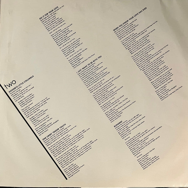 Chris Rea - secondary