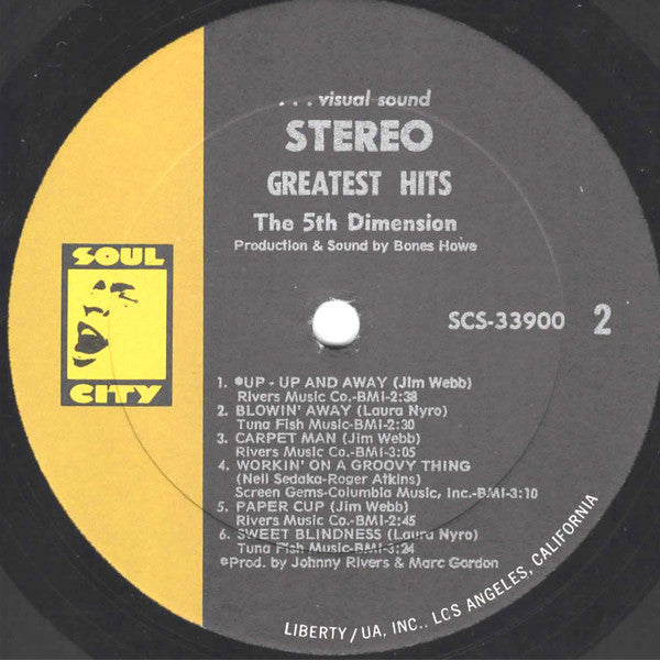 The Fifth Dimension - Greatest Hits