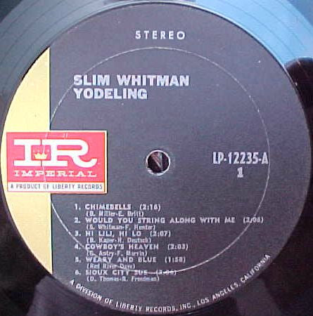 Slim Whitman - Yodeling