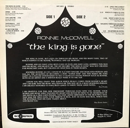 The King Is Gone - secondary