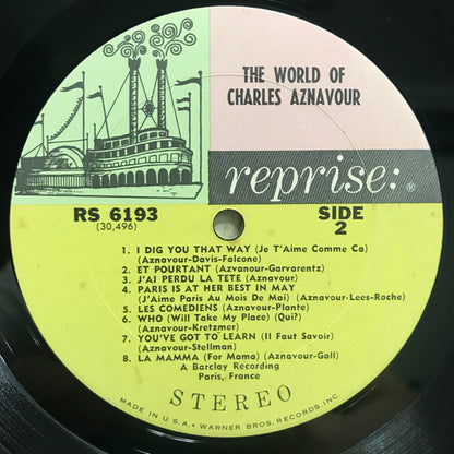 Charles Aznavour - The World Of Charles Aznavour All About Love