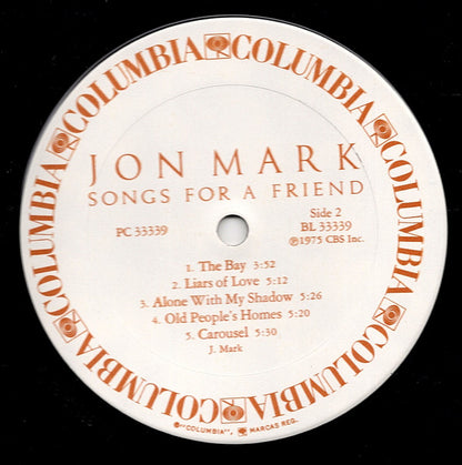 Songs For A Friend - secondary