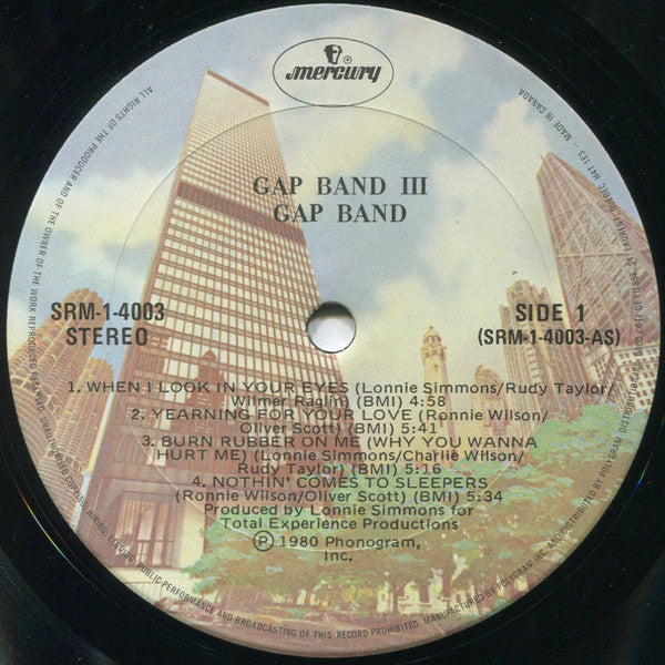 Gap Band III - secondary