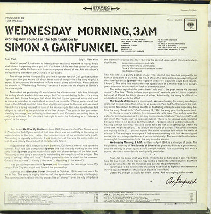 Simon & Garfunkel - Wednesday Morning, 3 A.M.