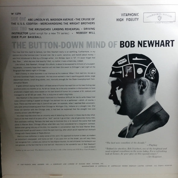 Bob Newhart - The Button-Down Mind Of Bob Newhart