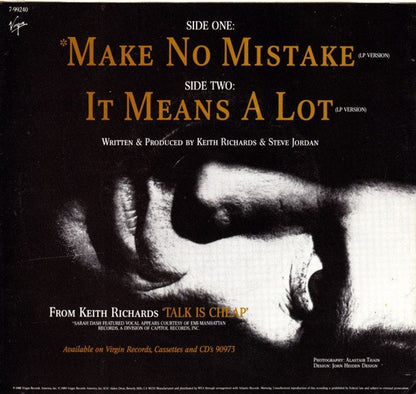 Make No Mistake - secondary