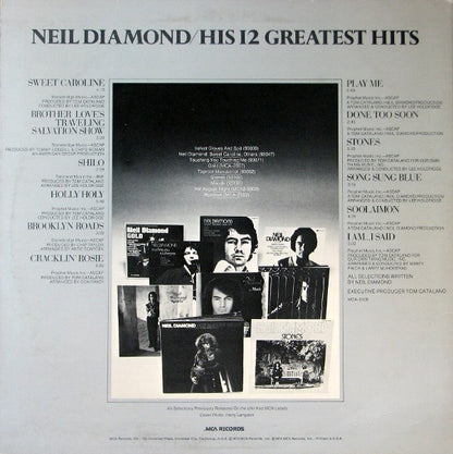 Neil Diamond - His 12 Greatest Hits