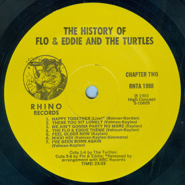 The History Of Flo & Eddie And The Turtles - secondary