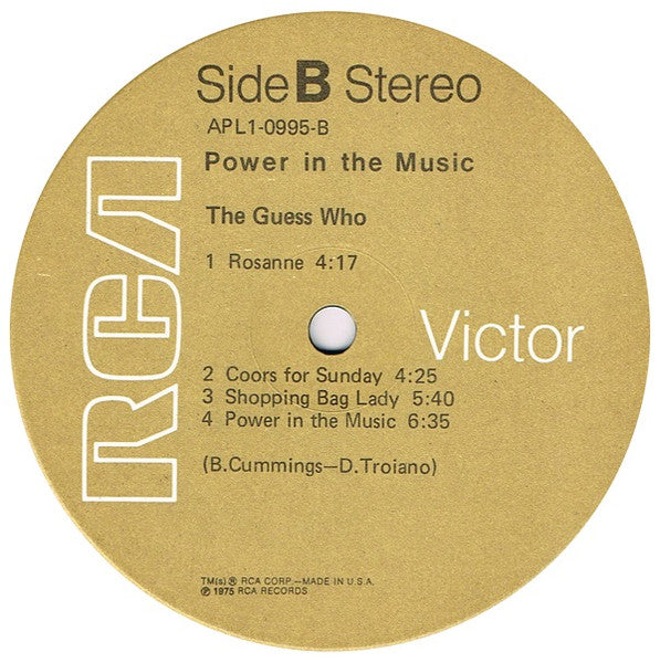 Power In The Music - secondary