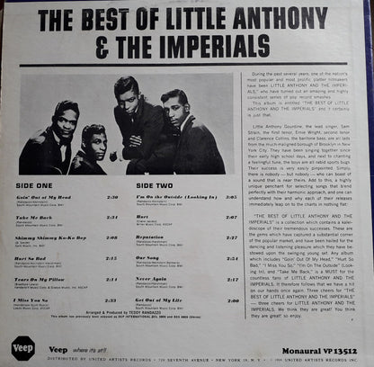 Little Anthony & The Imperials - The Best Of Little Anthony & The Imperials