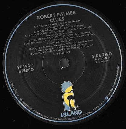 Robert Palmer - Clues