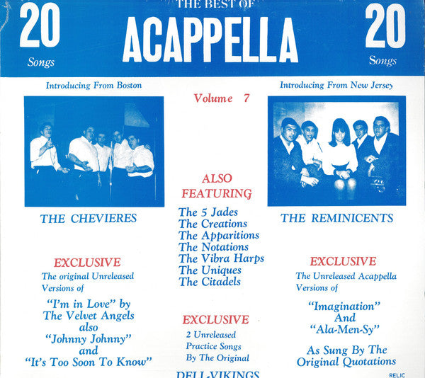 The Best Of Acappella Volume 7 - primary