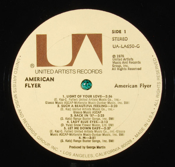 American Flyer - secondary