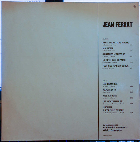 10 Grandes Chansons De Jean Ferrat - secondary