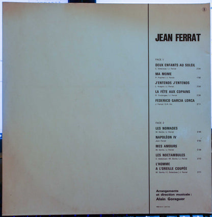 10 Grandes Chansons De Jean Ferrat - secondary