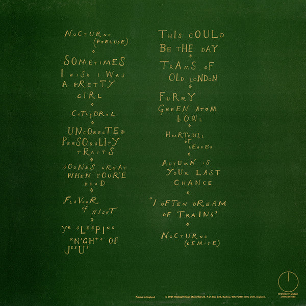 I Often Dream Of Trains - secondary