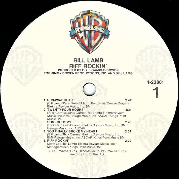 Bill Lamb - Riff Rockin'