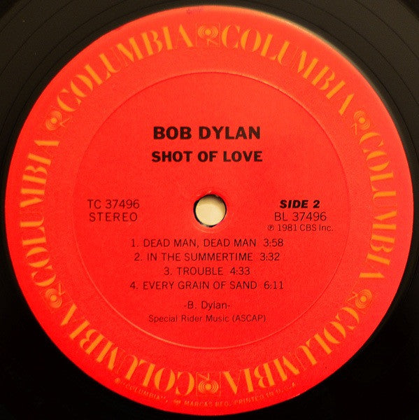 Shot Of Love - secondary