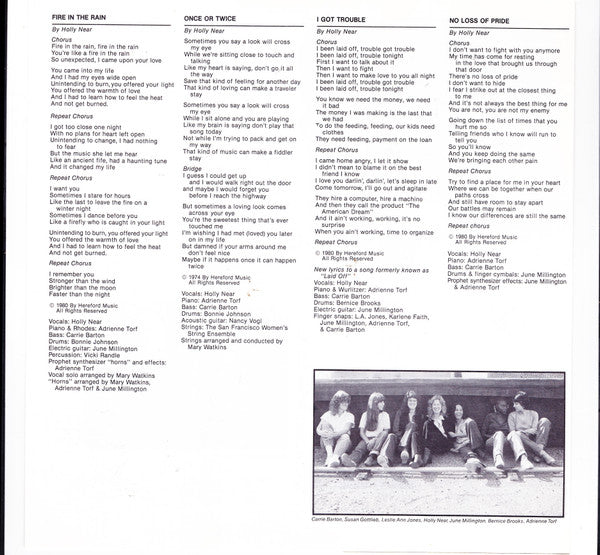 Fire In The Rain - secondary