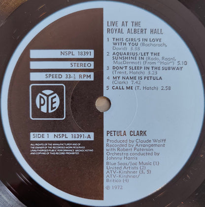 Petula Clark - Live At The Royal Albert Hall