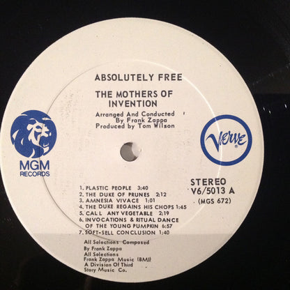 The Mothers - Absolutely Free