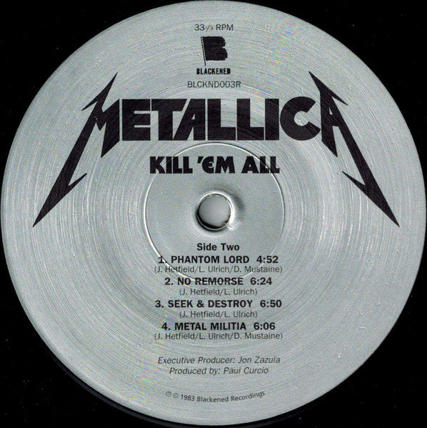Kill 'Em All - secondary