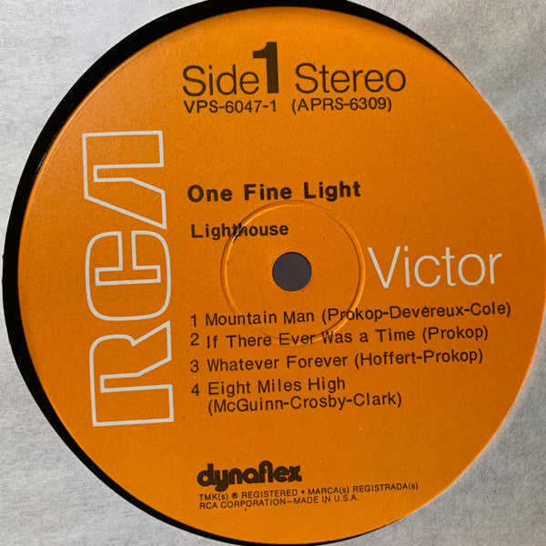 One Fine Light - secondary