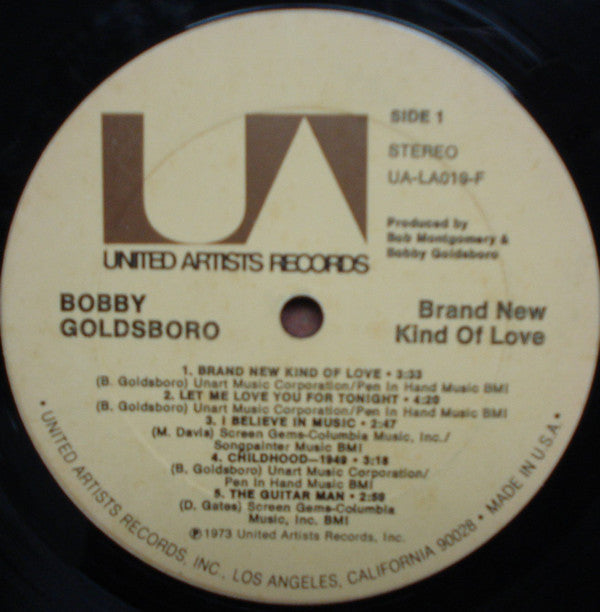 Bobby Goldsboro - Brand New Kind Of Love