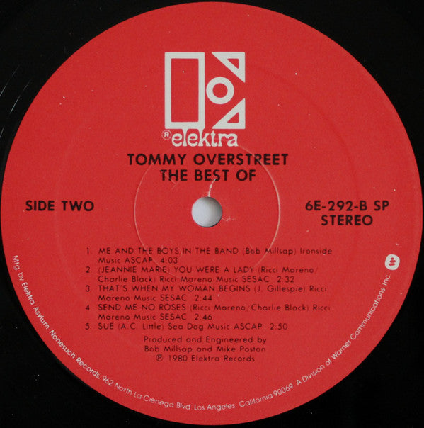 Tommy Overstreet - The Best Of