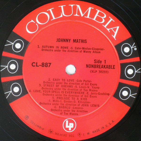 Johnny Mathis - secondary