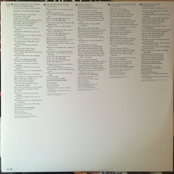 The Best Of Carly Simon - secondary