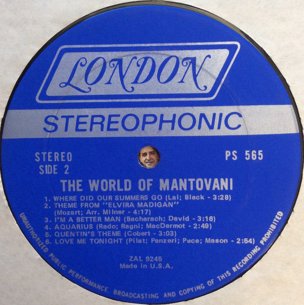 Mantovani - The World Of Mantovani