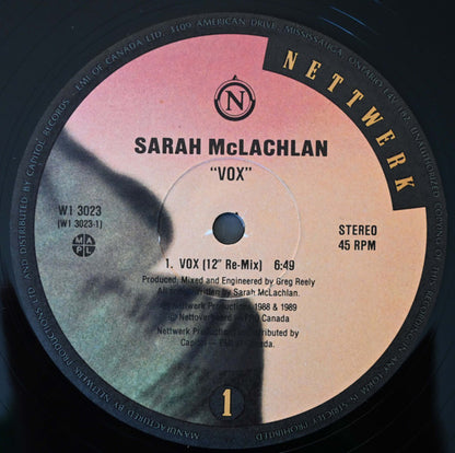 12" Single: Sarah McLachlan - Vox