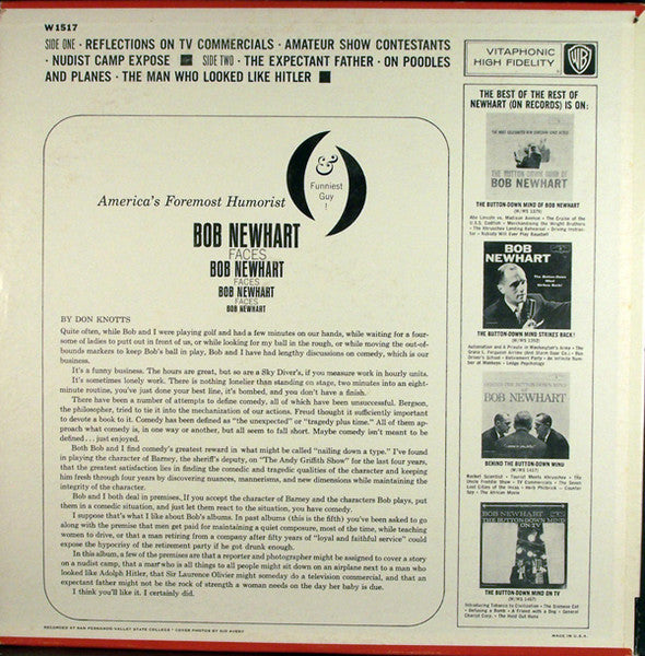 Bob Newhart - Bob Newhart Faces Bob Newhart (Faces Bob Newhart)