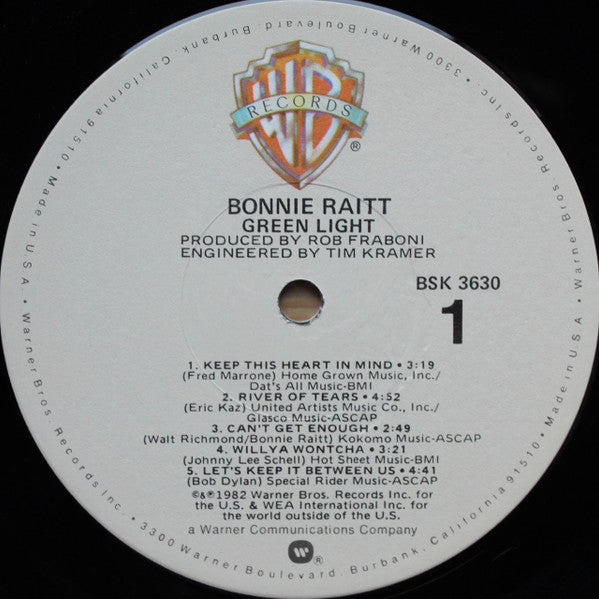 Bonnie Raitt - Green Light